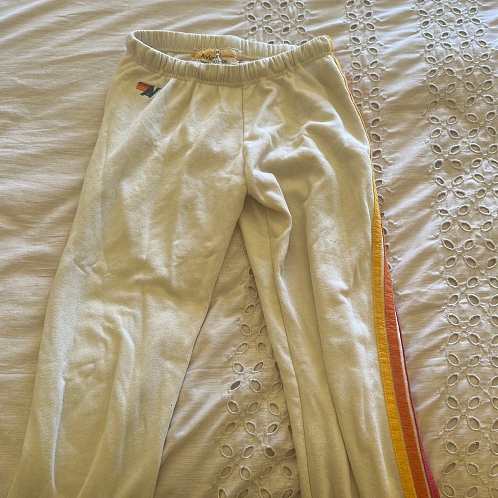 Aviator nation cream sweats